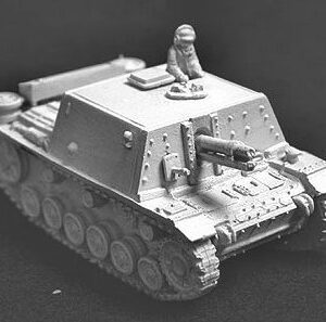 Sig33B* 15cm SP Gun On Mk.III Chassis with TC Figure