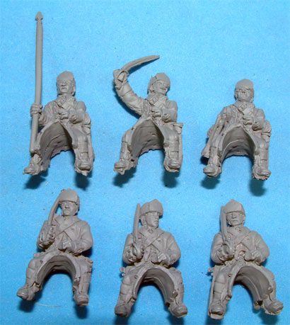 1st Continental Dragoons With Command