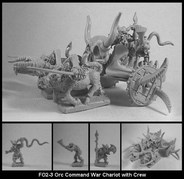 2 Orc Command War Chariots With Crew