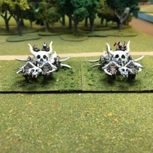 2 Orc War Chariots With Crew