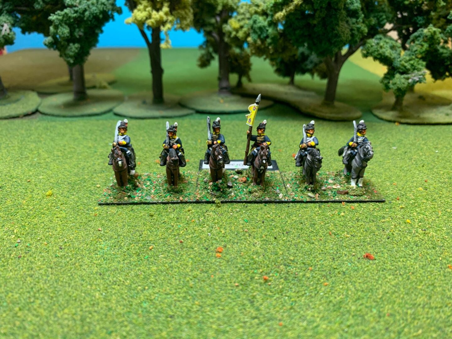 Light Dragoons With Command