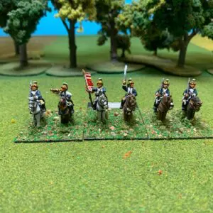 Continental Light Dragoons 1st Regiment With Command