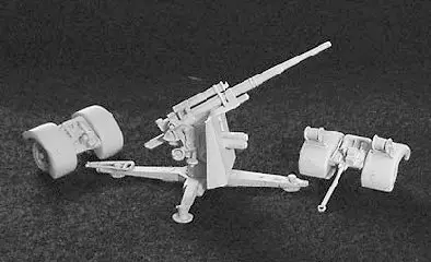 88mm Flak 36 with Trailer Units