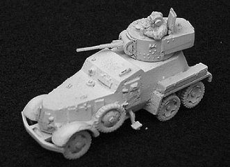 Ba 6 Armored Car with TC Figure
