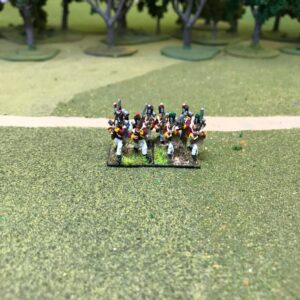 British Flank Company Advancing
