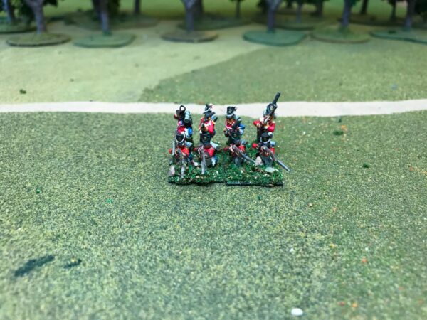 British Infantry In Square