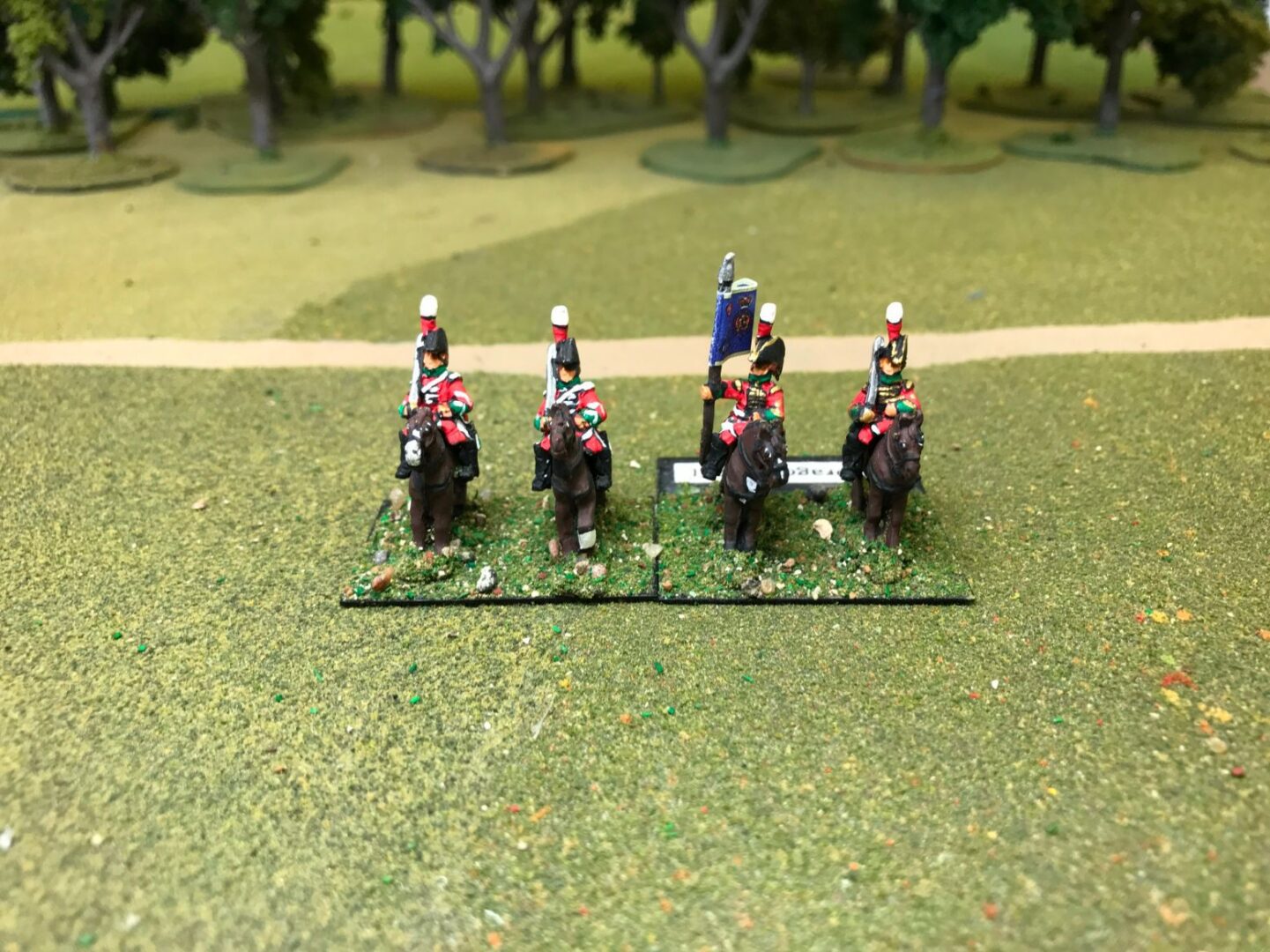 British Pennisula Heavy Cavalry At Rest