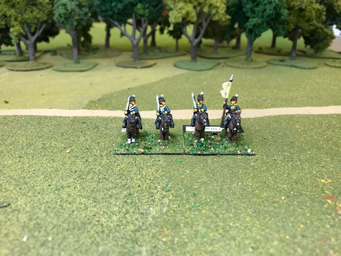 British Pennisula Light Cavalry At Rest