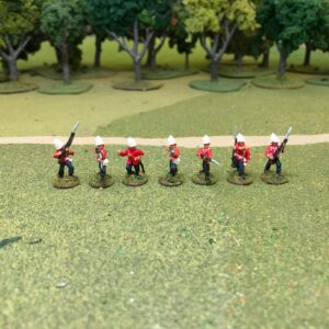 British Zulu War Infantry Firing