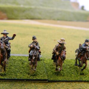 Confederate Cavalry With Pistols and Shotguns