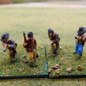 Confederate Dismounted Cavalry-front