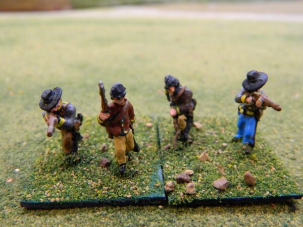 Confederate Dismounted Cavalry-front