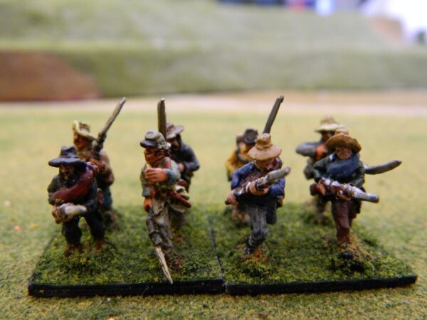 Confederates Charging-Front