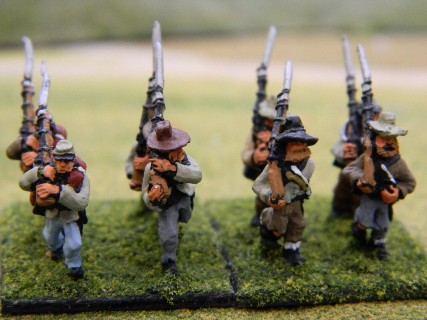 Confederates Marching