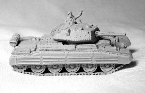 Crusader Mark III Tank 6 Pounder with Skirts