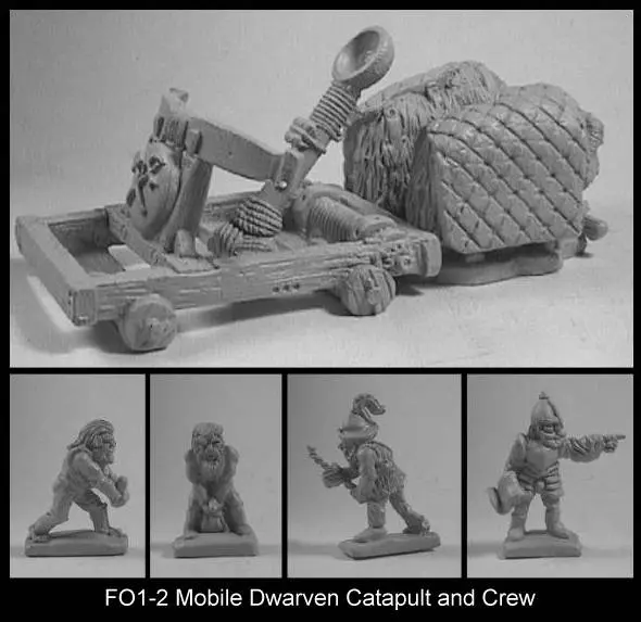 Dwarven Catapult and Crew