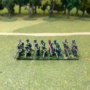French Light Infantry Skirmishing In Full Dress