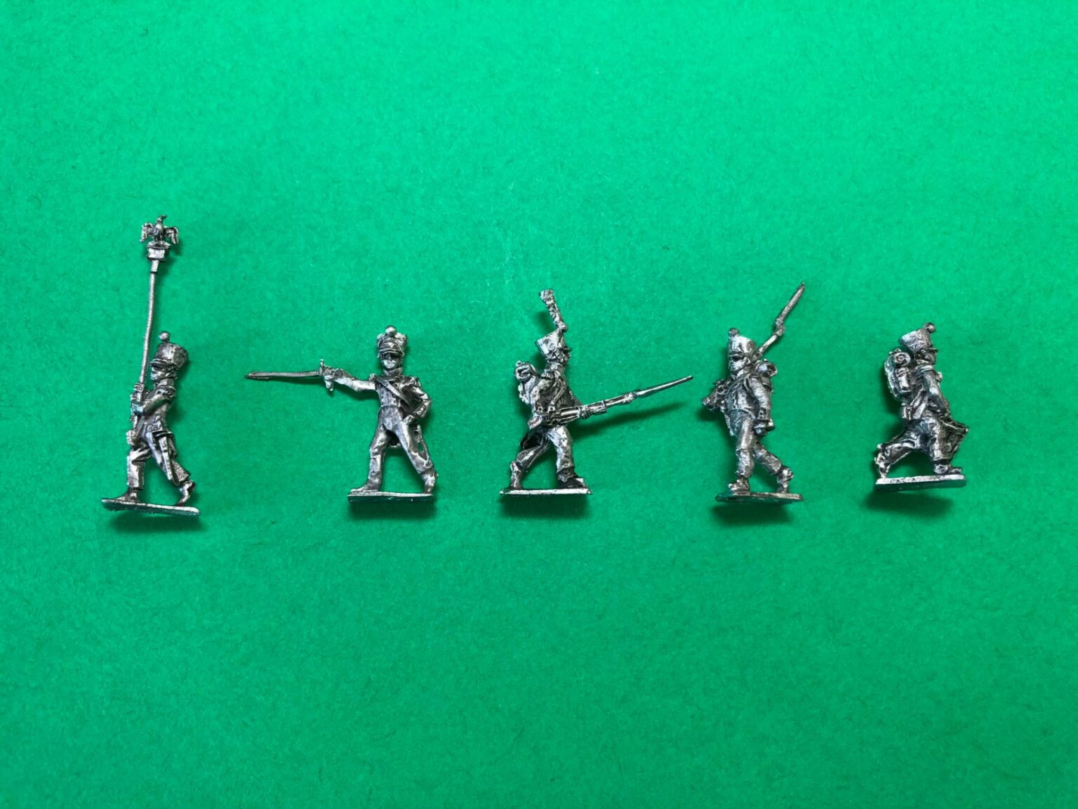 French Line Infantry Marching (1813-1815) - 19th Century Miniatures