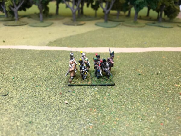 French Voltiguers In Great Coat Skirmishing