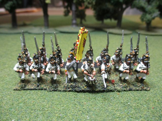 German Line Infantry March Attack