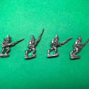 Hanovarian Line Infantry Advancing with Cmd