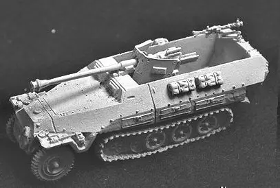 Sdkfz 251D/22 Htrk with 7.5cm Pak40 A Gun