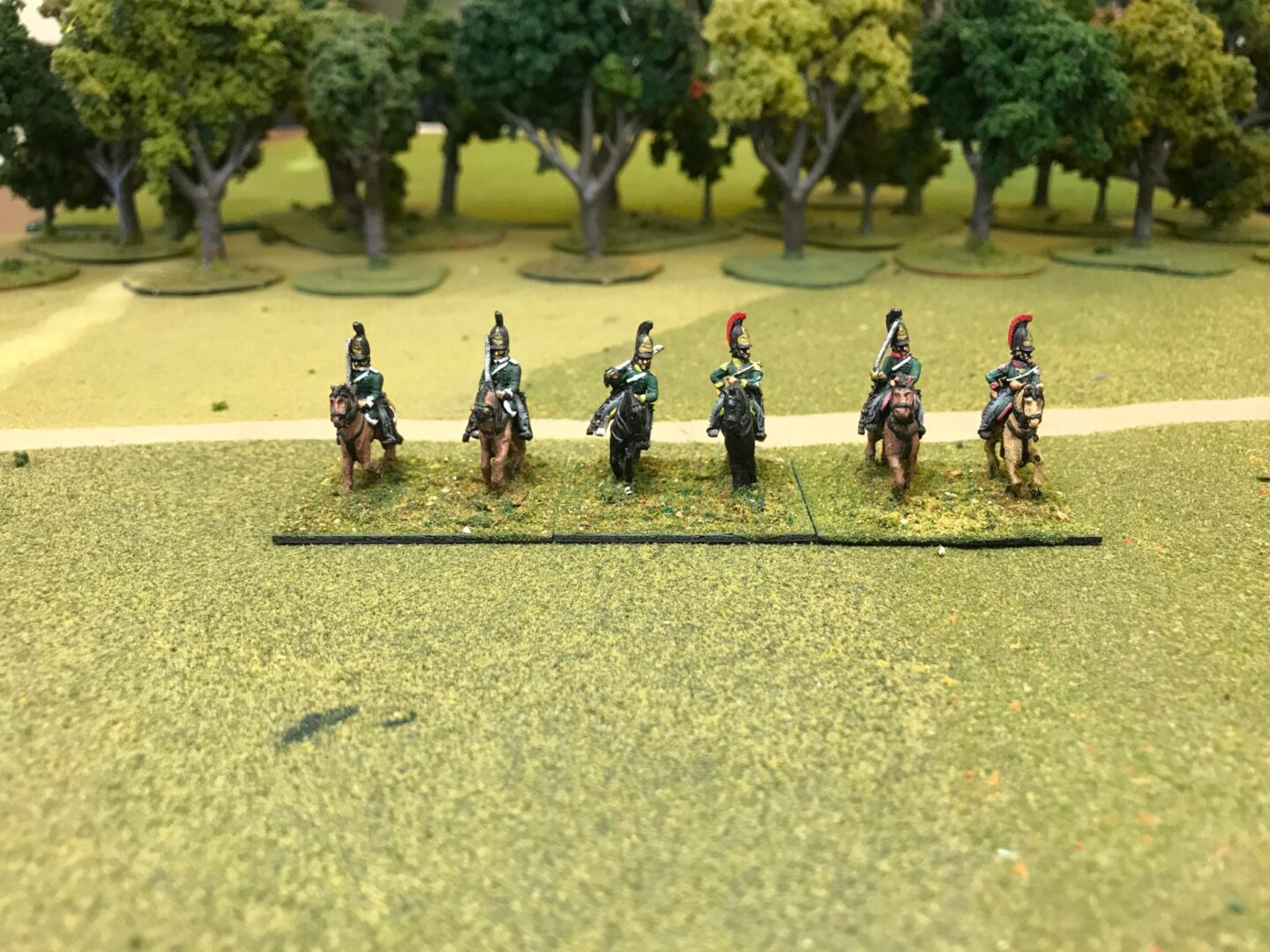 Russian Dragoons In Reserve