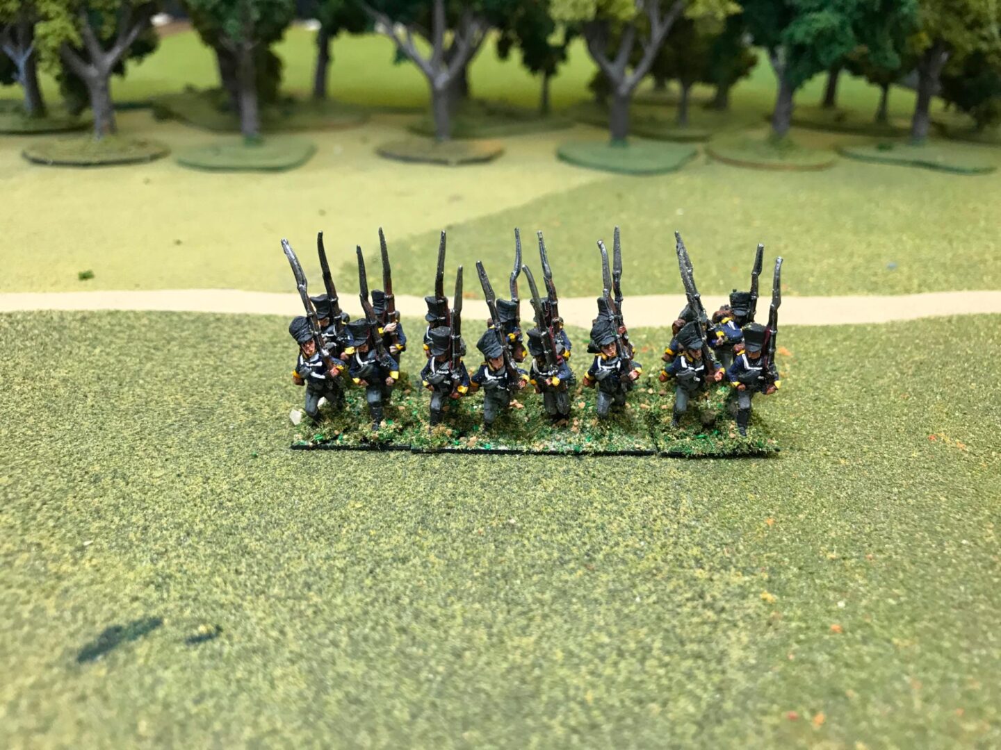 Prussian Line Infantry March Attack