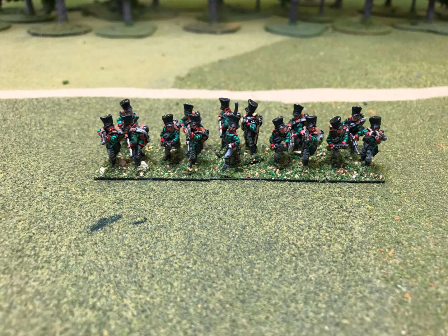 Prussian Jagers Skirmishing with Cmd