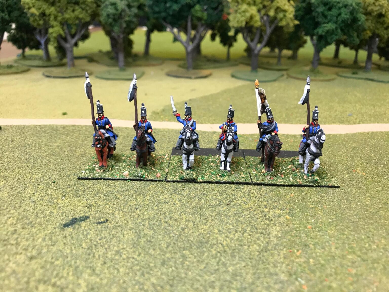 Prussian Landwehr Cavalry In Shako - 19th Century Miniatures