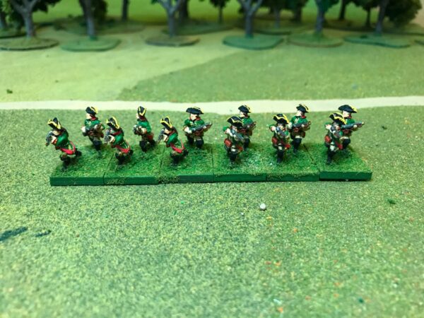 Prussian SYW Jagers Skirmishing