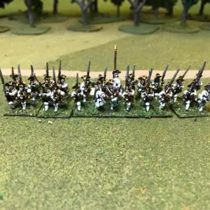 French SYW Musketeers & Grenadiers Front Turnbacks