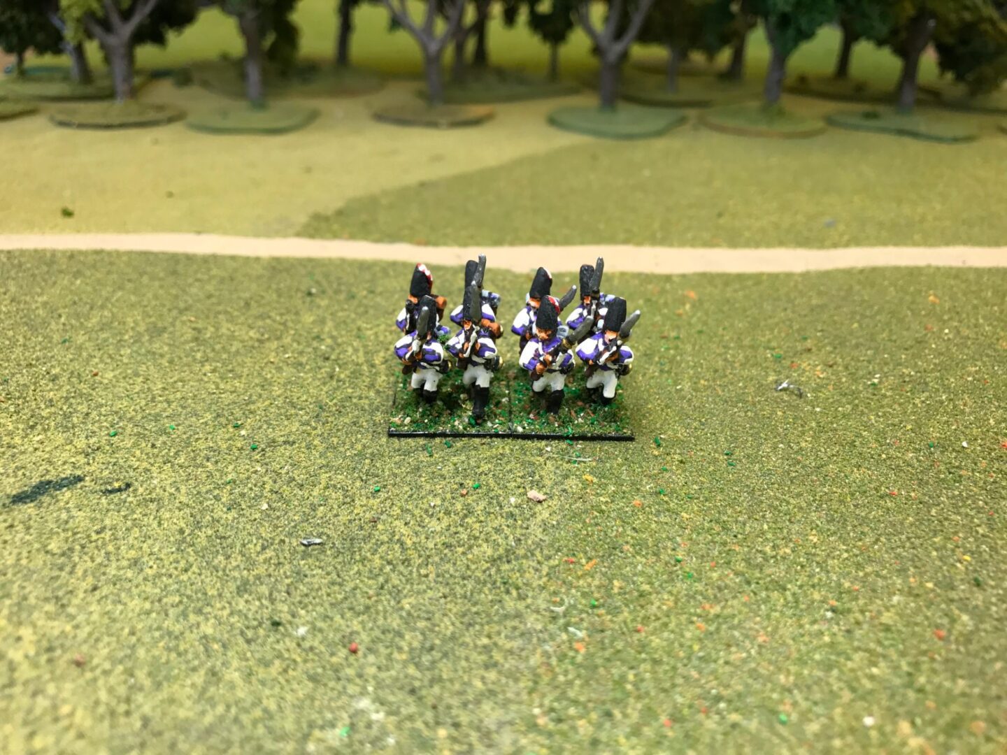 Spanish Grenadiers With Command