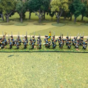 Hessian Musketeers With Command