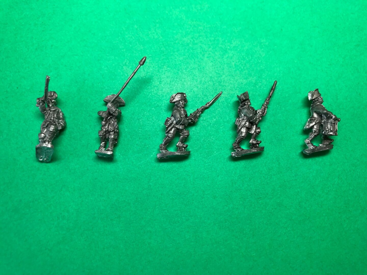 French Infantry With Command