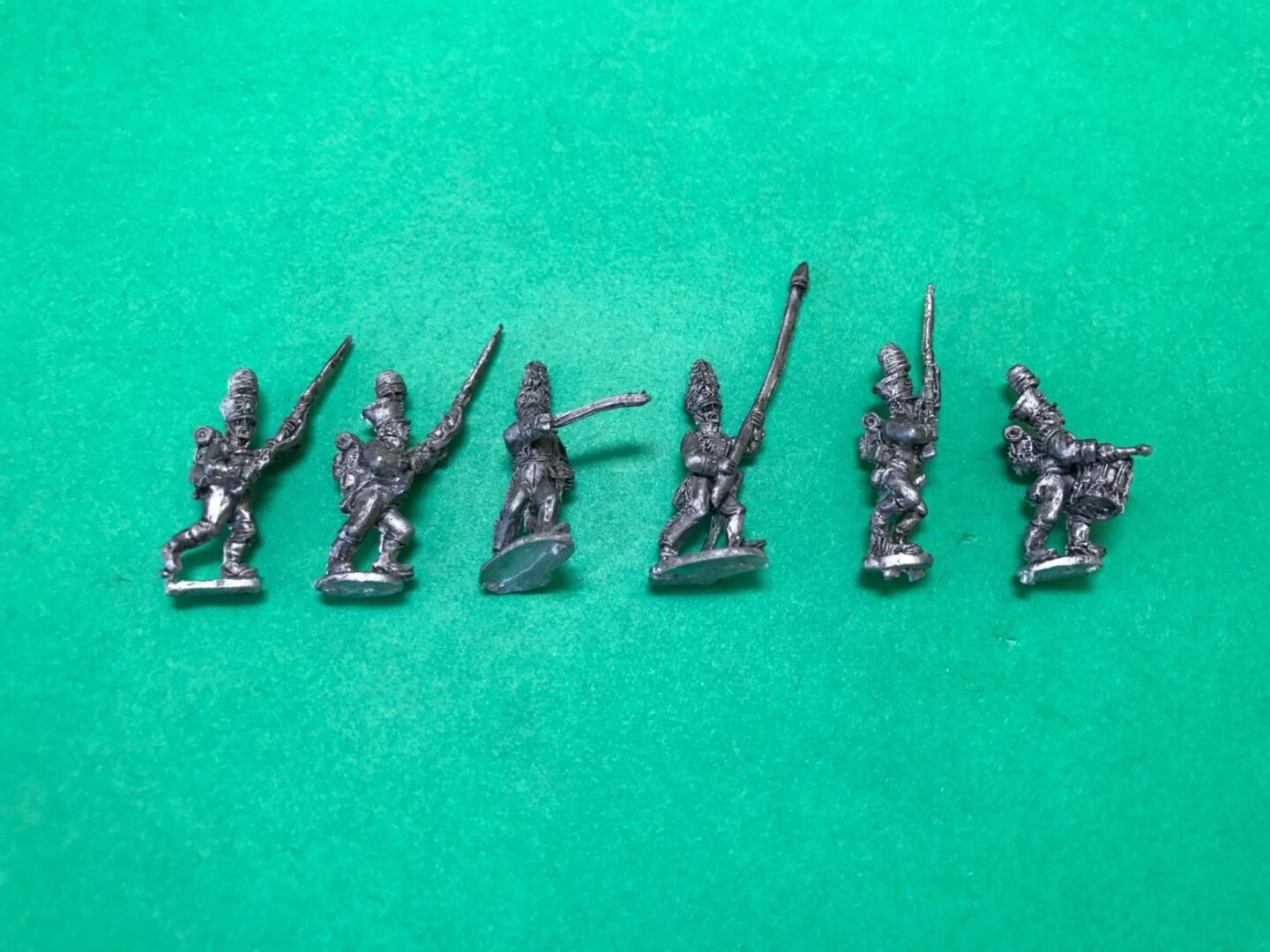 Prussian Grenadiers With Command