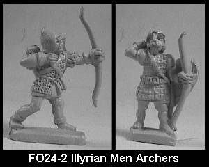 Illyrian Men Archers And Crossbowmen