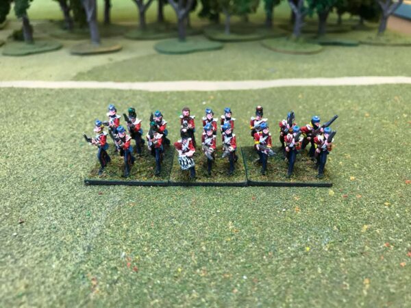 Infantry Coatee and Kilmarnock Advancing