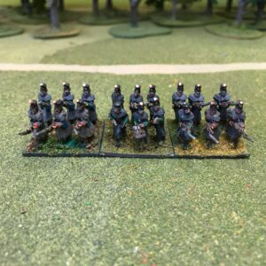 Infantry Greatcoat and Shako Advancing