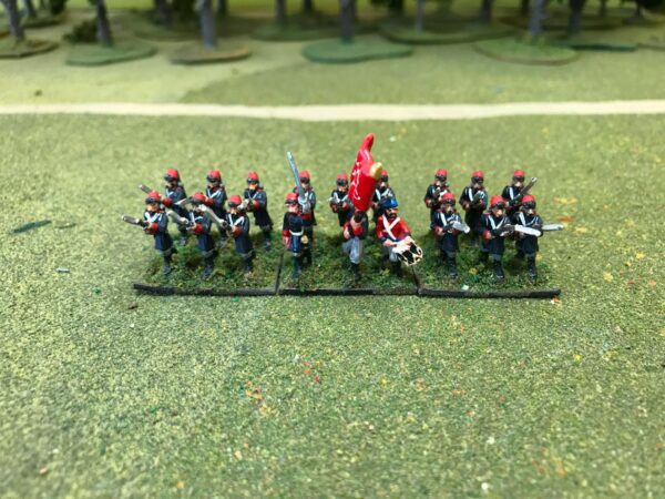 Infantry Tunic and Fez Advancing