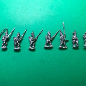 Italian Line Infantry Advancing With Command