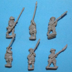 Korean Infantry With Spears And Polearms