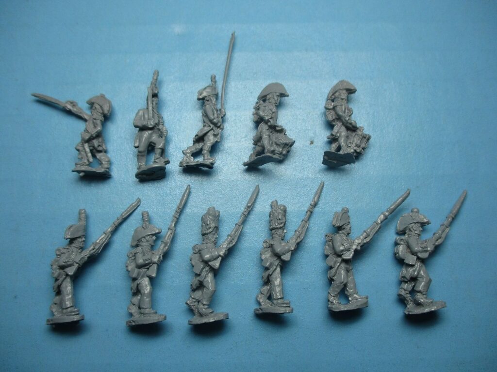 Line Infantry Advancing - 19th Century Miniatures