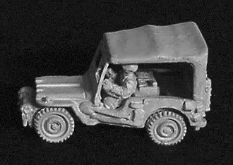 M38 Radio Jeep with Dvr and Canvas Top