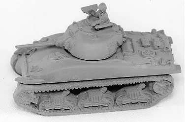 M4A1 Cast Hull Sherman Tank 75mm