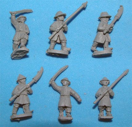 Ming Conscript Infantry Without Shields