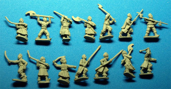 Cossack Infantry With Mixed Weapons