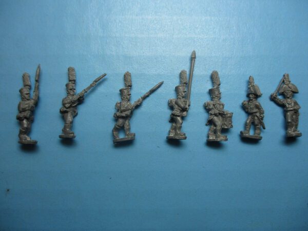 Russian Grenadiers or Guard Advancing