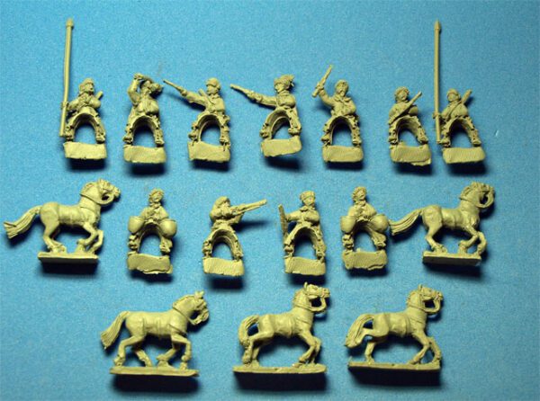 Polish Light Cavalry With Carbines And Pistols
