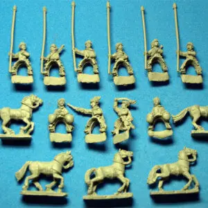 Polish Light Cavalry With Lance And Pistols